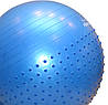 Розпродаж - М'яч для фітнесу PowerPlay 4003 65см Синій + насос, фото 6