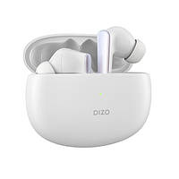 DIZO Buds Z (White) - стильные наушники на BT5.0, с мультипоинтом, ENC и задержкой 88ms!