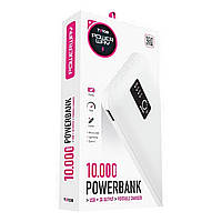 Повербанк на 10000 mAh PowerWay TX108, OEM TYRKEY 4 вбудовані кабелі, OEM