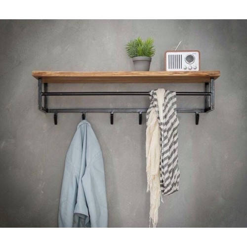 Вешалка настенная с полкой. Вешалки металлические настенные. Вешалка ...