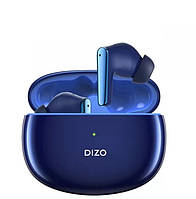 DIZO Buds Z Pro (blue) - стильные наушники на BT5.2 с мультипоинтом, ANC и задержкой 88ms!