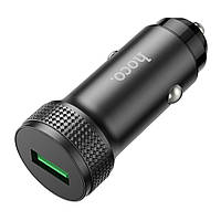 TU  TU Автомобильное зарядное устройство Hoco Z49A USB QC 18W черное