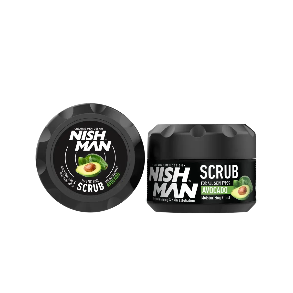 Скраб для обличчя Nishman Natural Avocado Face Scrub 300мл