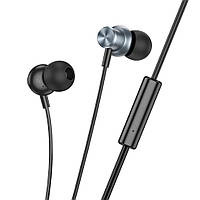 TU  TU Наушники вакуумные Hoco M110 Jack 3.5 metal gray