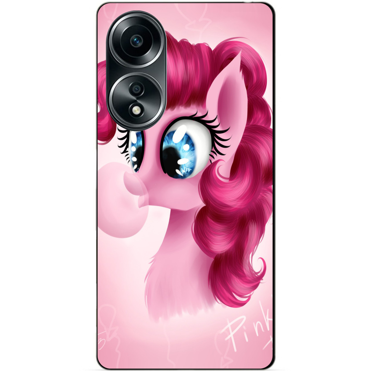 Силіконовий бампер чохол для Oppo A58 з малюнком Поні Пінкі Пай Мій Маленький Поні