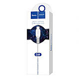 TU  TU Кабель Hoco X20 USB to Lightning 3m white, фото 5