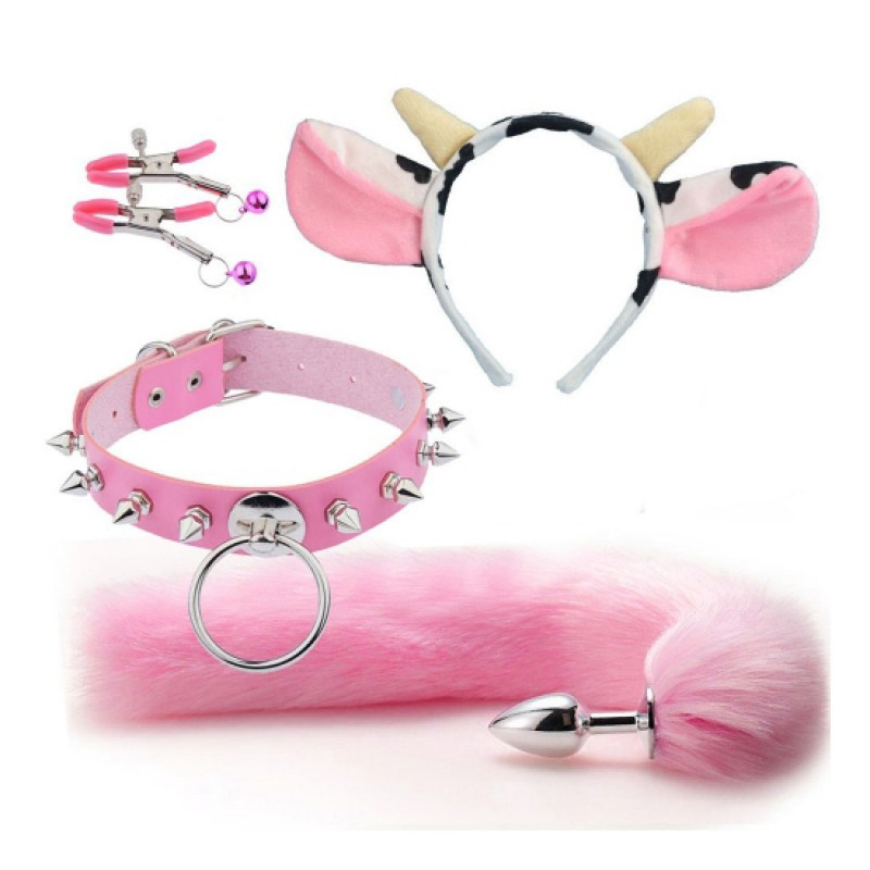 Набір для сексуальних ігор садо мазо БДСМ, Забавна Корова, фото 1