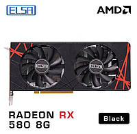 Відеокарта ELSA AMD Radeon RX580 8GB гарантія 12 місяців