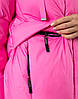 Пуховик зимовий жіночий рожевий короткий с капюшоном Peercat M, фото 6