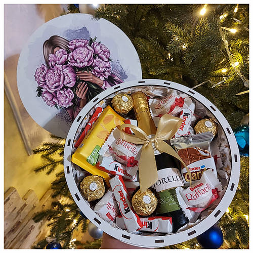 Бокс со сладостями. Подарок для девушки. Оригинальный подарок любимой ...