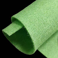 Фетр листовой (А4) 1,3 мм, 20х30 см, серо-зеленый