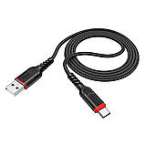TU  TU Кабель Hoco X59 USB to Type-C 1m black, фото 4