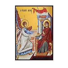 Ікона Благовіщення Пресвятої Богородиці 14 Х 19 см