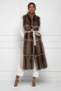 Жилет кашемір Італія з соболом