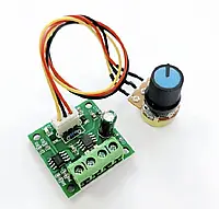 ШИМ контроллер 1803BW 1.8-15В 2А регулятор скорости двигателя (диммер)
