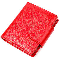 Оригинальный женский кошелек из натуральной кожи Tony Bellucci Красный BuyIT Оригінальний жіночий гаманець з