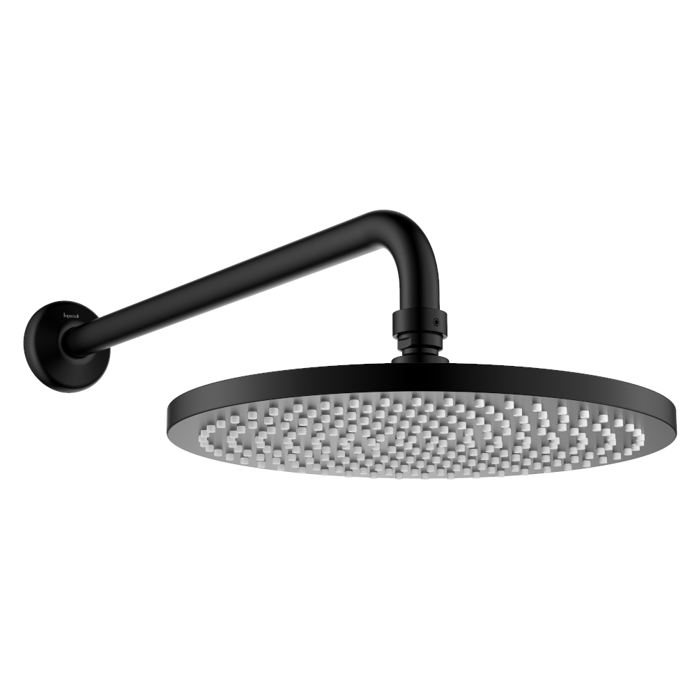 Верхній душ із кронштейном Imprese Smart Click ZMK101901217 чорний