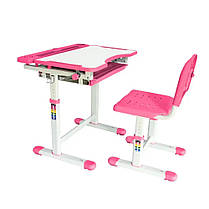 Комплект дитячих меблів FunDesk Vanda Pink + FunDesk SS15W Pink, фото 5