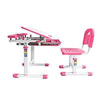 Комплект дитячих меблів FunDesk Vanda Pink + FunDesk SS15W Pink, фото 4