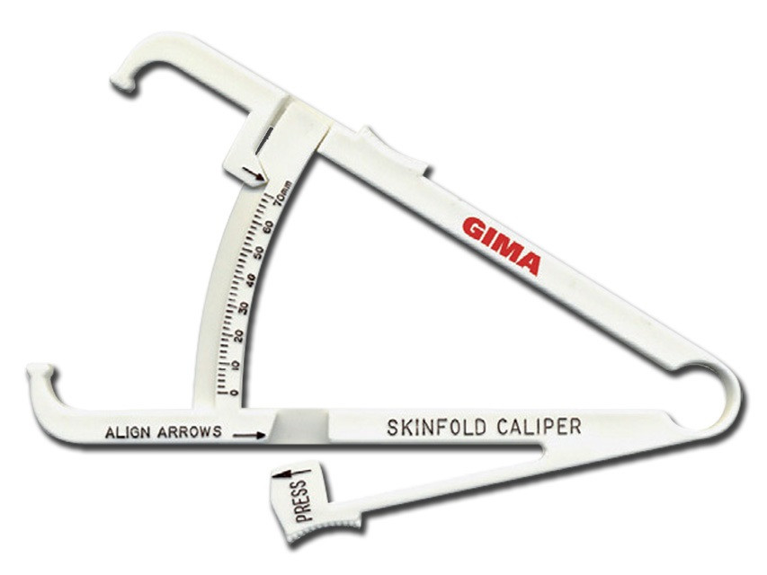 Каліпер механічний GIMA BODY FAT CALIPER для вимірювання підшкірного жиру, Італія