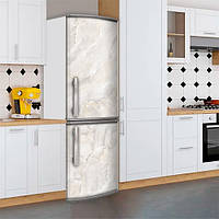 Наклейка на холодильник, текстура под мрамор, 180х60 см - Лицевая(В), с ламинацией