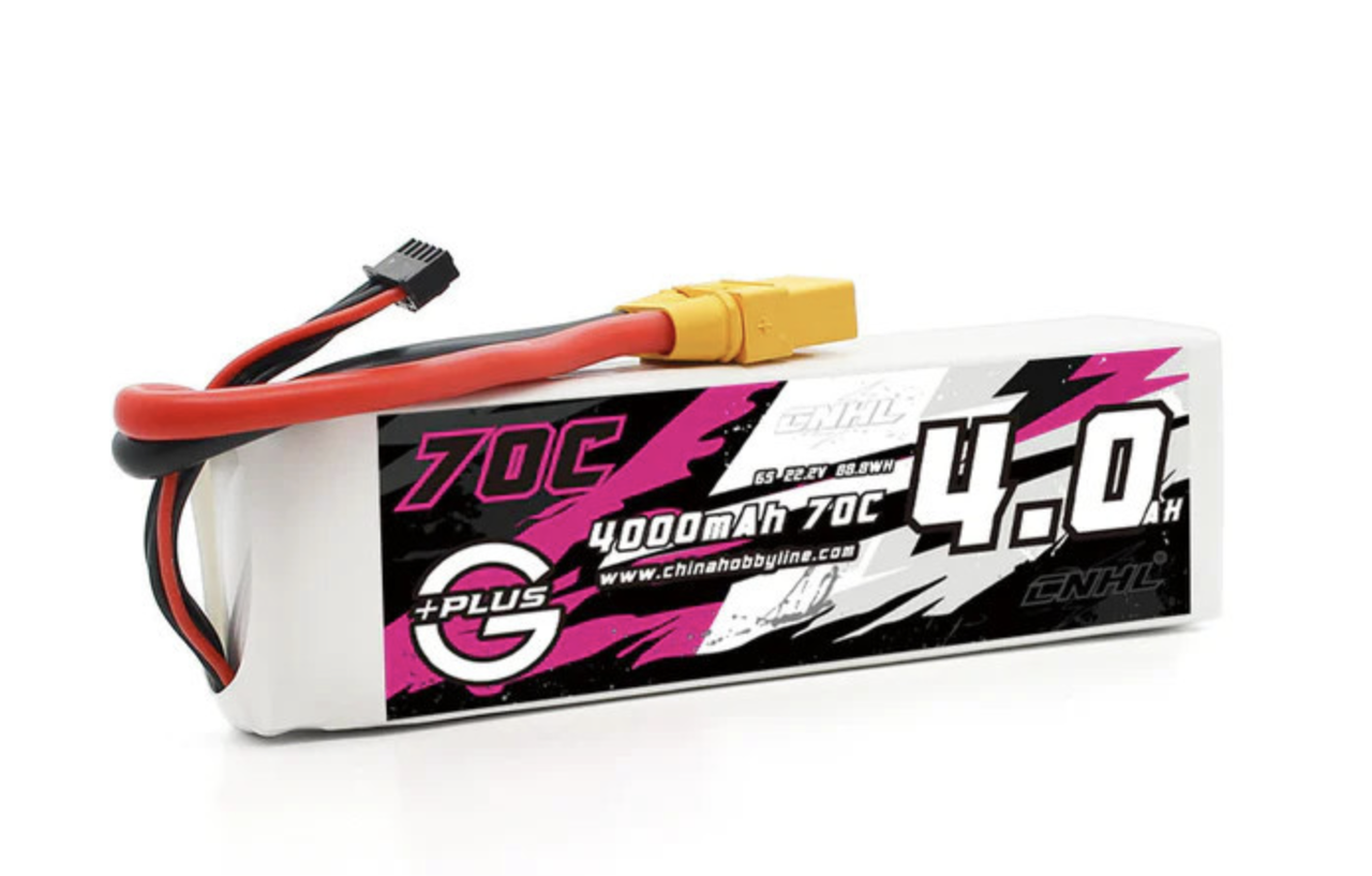 Аккумулятор CNHL G+Plus 4000mAh 22.2V 6S 70C Lipo XT60