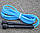 Скакалка PowerPlay 4201 Basic Jump Rope Синя (2,8m.), фото 10