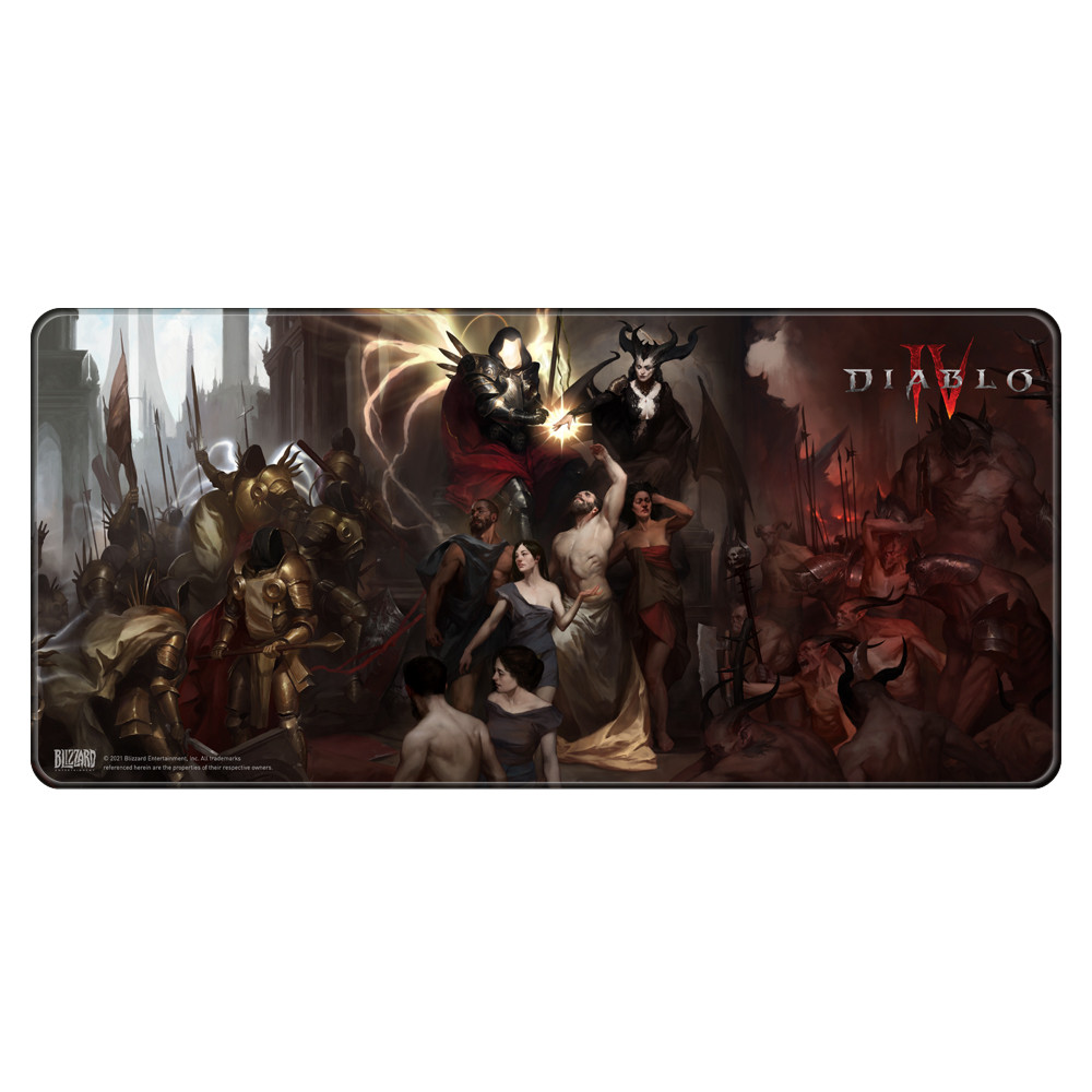 Килимок для миші DIABLO IV Inarius and Lilith, (Діабло)
