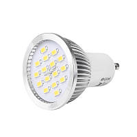 Лампочка GU10 LED 6.4W 16 PCS NW MR16 SMD5630 (CCD)