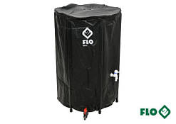 Збірний бак дощової води з пвх FLO 250 л Ø3/4" Ø60 x 88 см стійкий до ультрафіолетових променів