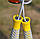 Скакалка PowerPlay 4206 Jump Rope PRO+ Сіро-жовта (2,75m.), фото 10