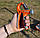 Еспандер кистьовий Power System PS-4021 з регульованим навантаженням 10-40 кг.  Power Hand Grip Orange, фото 10