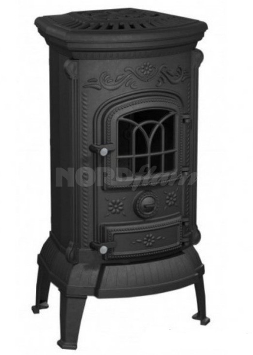 Піч Nordflam Plato Black, фото 1
