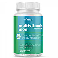 Дієтична добавка "Мультивітамінний комплекс для чоловіків" Vitanil's, 60 таблеток