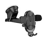 Тримач для телефону в в машину BOROFONE BH85 на лобове скло панель, фото 3
