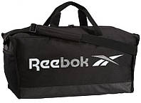 Спортивная сумка рыба 35L Reebok Training Essentials Medium черная Toyvoo Спортивна сумка рібок 35L Reebok