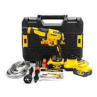 Аккумуляторная мойка высокого давления DeWalt DCPW550B 36V 6 Ah, портативная автомойка, акб мойка