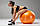 М'яч для фітнесу (фітбол) Power System PS-4011 Ø55 cm PRO Gymball Orange, фото 6