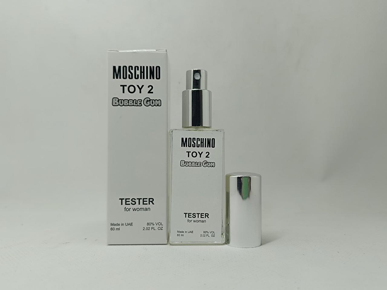 Тестер парфумована вода Moschino Toy 2 Bubble Gum 55ml(Москино Бабл Гам) 60 ml