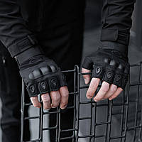 Мужские тактические перчатки черные