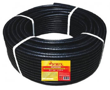 Металорукав Sokol Р3-ЦП Standart ізольований чорний з протяжкою d 11 (10м), фото 1