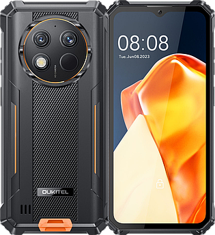 OUKITEL WP28 8/256GB, 10600 mAh, NFC, Android 13, IP69K, 48 МП, Дисплей 6.52", Захищений смартфон ОУКІТЕЛЬ WP 28