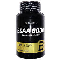 Аминокислоты (БЦАА) Biotech USA BCAA 6000 (100 таблеток.)