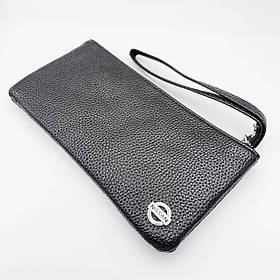 Портмоне гаманець з логотипом NISSAN (Ніссан) Еко шкіра Чорний