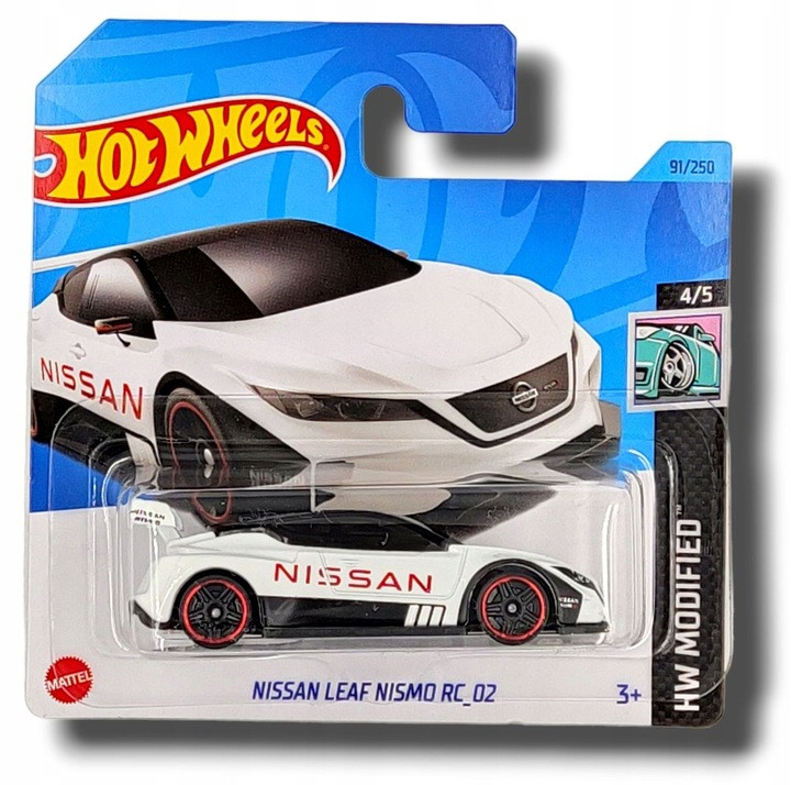 Машинка Хот Вілс 1:64 Nissan Leaf Nismo RC_02 колекція HW Modified Hot Wheels Mattel HKK50