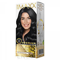 Фарба для волосся MAXX Deluxe 1.0 Чорний, 50 мл+50 мл+10 мл