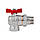 Кран кульовий Icma FAR. ROSSA 1" кутовий №361, фото 3