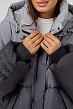 Пухова куртка оверсайз великих розмірів MISHELE 24059 44-60 (1,2,3), фото 5