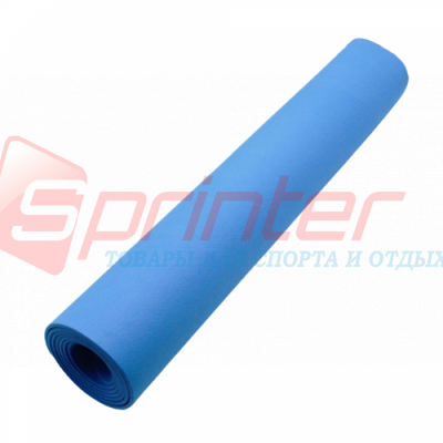 Килимок для фітнесу та туризму КВ-6103 Синій