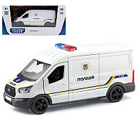 Автомодель металлическая Ford Transit Van Полиция